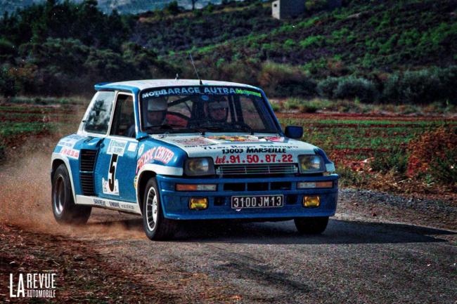 RENSEIGNEMENT TECHNIQUE FICHE VOITURE LA RENAULT 5 TURBO TOUR DE CORSE 1983 
