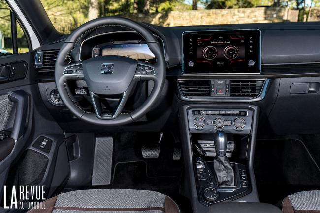 Le SEAT Tarraco 1.5 TSI 150 4x2 s’offre une boîte DSG