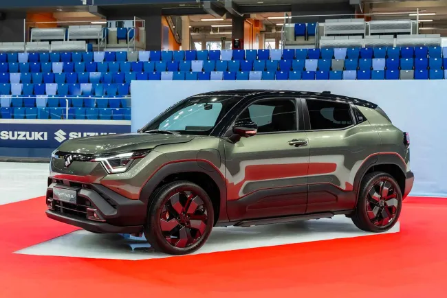 Suzuki e-Vitara : Ce SUV électrique ... a un SUSHI !