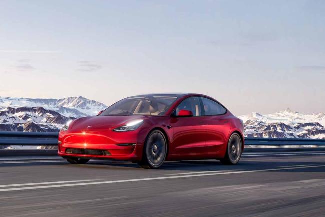 Galerie Tesla Model 3 millésime 2022