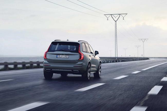 Volvo affine son SUV XC90, avec le badge « B »