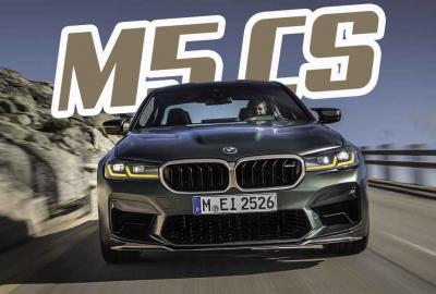 Image principale de l'actu: BMW M5 CS : la super M aux yeux jaunes