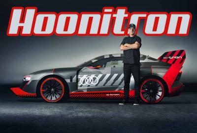 Elektrikhana de Ken Block sera en Audi S1 Hoonitron