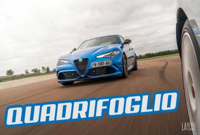 Image principale de l'actu: Essai Alfa Romeo Giulia Quadrifoglio verde : Dame de trèfle ou Dame de cœur ?