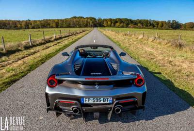 Image principale de l'actu: Essai Ferrari 488 Pista Spider : folie italienne