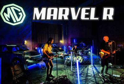 Image principale de l'actu: Et le SUV électrique, MG Marvel R, alimente pour un concert