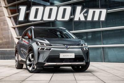 Image principale de l'actu: GAC Aion V : 1 000 km d’autonomie et une recharge à 481 kW