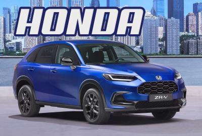 Image principale de l'actu: Honda ZR-V : un nouveau SUV dans la gamme Honda