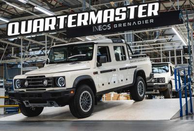 Image principale de l'actu: INEOS Grenadier Quartermaster : le pick-up sort des chaînes d'Hambach