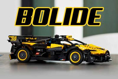 Image principale de l'actu: La Bugatti Bolide façon LEGO Technic