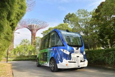 Image principale de l'actu: NAVYA : Le BUS autonome français conquiert Singapour !