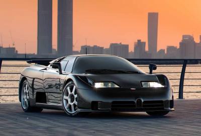 Image principale de l'actu: Le mythe Bugatti EB110 Super Sport avec son petit V12 à 4 turbos