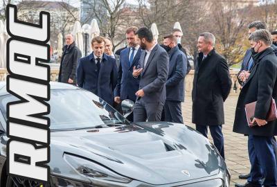Le nouveau propriétaire croate de Bugatti, adoubé par E. Macron