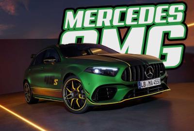 Image principale de l'actu: Mercedes-AMG A45 S Édition Limitée : vert de rage ?