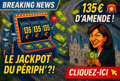 Image principale de l'actu: Paris, périphérique : Bilan de la voie réservée au racket organisé