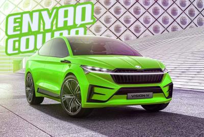 Image principale de l'actu: SKODA Enyaq Coupé iV, on en sait plus !