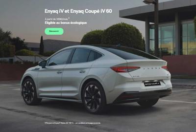 Image principale de l'actu: SKODA Enyaq iV : un leasing à partir de 369 €... mais hâtez-vous