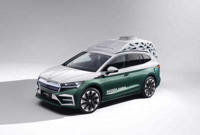 Image principale de l'actu: Skoda Roadiaq : quand l'Enyaq se transforme en camping-car