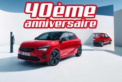 Image principale de l'actu: Voici l’Opel « Corsa 40ème anniversaire »