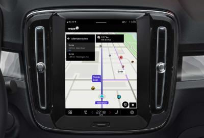 Image principale de l'actu: Waze est de série sur les Volvo. Sauf que nous, on y a pas le droit…