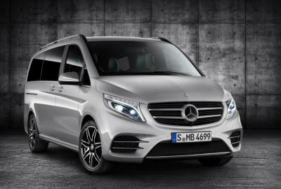 La ligne amg disponible aussi sur le mercedes classe v 