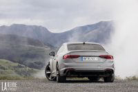 Essai Audi RS 5 quattro : sur des rails