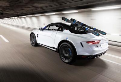 Image principale de l'actu: Alpine A110 SportsX : une version tout chemins et 4x4 ?