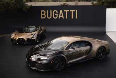 Image principale de l'actu: Bugatti Chiron Super Sport « Golden Era » : une créature singulière en Californie