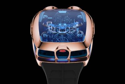 Image principale de l'actu: Bugatti Chiron Tourbillon, la 1re montre à moteur W16 !