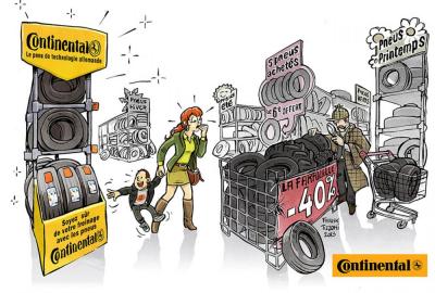 Bande desinnee tizzoni continental 