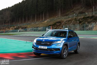 Image principale de l'actu: Essai Skoda Kodiaq RS : un nouveau menu sur l’Eau Rouge ?