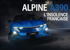 Alpine A390 : L'insolence française