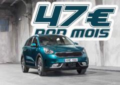 Attention affaire ! Le SUV électrique, KIA e-Niro, à 47 € par mois.