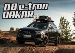 Image de l'actualité:Audi Q8 e-tron Dakar Edition : Pour passer les dunes sans un bruit