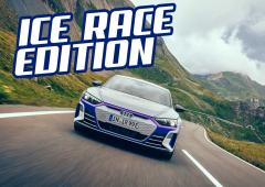 Lien vers l'atcualité Audi RS e-tron GT ice race edition : l'exclusivité givrée d'Audi Sport GmbH