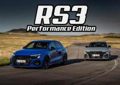 Lien vers l'atcualité Audi RS3 Performance Edition : 300 et 7