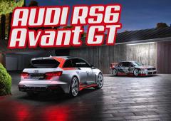 Image de l'actualité:AUDI RS6 Avant GT : Au firmament de l'histoire et des anneaux