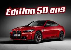 Lien vers l'atcualité BMW M4 Competition « Édition 50 ans BMW M »