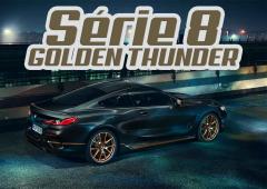 Image de l'actualité:BMW Série 8 Golden Thunder : bien heureusement, il n’y en a qu’UNE !