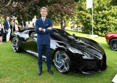 Bugatti La Voiture Noire : elle remporte le Design Award à la Villa d´Este