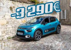 Des Citroën C3 neuves jusqu’à 3 290€ moins chères …