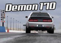 Dodge Challenger SRT Demon 170 : elle explose le 0 à 100 km/h de Bugatti