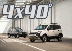 Fiat Panda 4x40° : 40 ans de grimpette