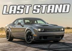 Image de l'actualité:Hennessey H1000 Last Stand Challenger : la dernière danse du démon