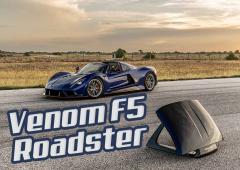 Hennessey Venom F5 Roadster : le roadster le plus rapide du monde !