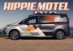 Lien vers l'atcualité Hippie Caviar Motel : le Kangoo électrique à la mode camping-car