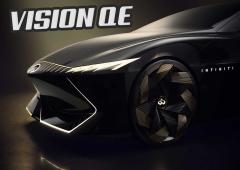 Image principalede l'actu: INFINITI Vision Qe Concept : l'avenir électrifié en bleu et or