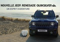 Lien vers l'atcualité Jeep Renegade Quiksilver Edition : les prix et équipements