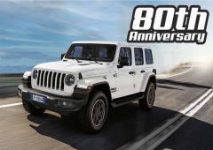 Jeep Wrangler « 80th Anniversary » : mémé fait de la résistance