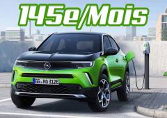 L'Opel Mokka électrique à 145 €/mois en LLD